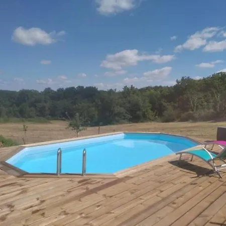 Le Séchoir Pool Terrace Air Conditioning Cuzance